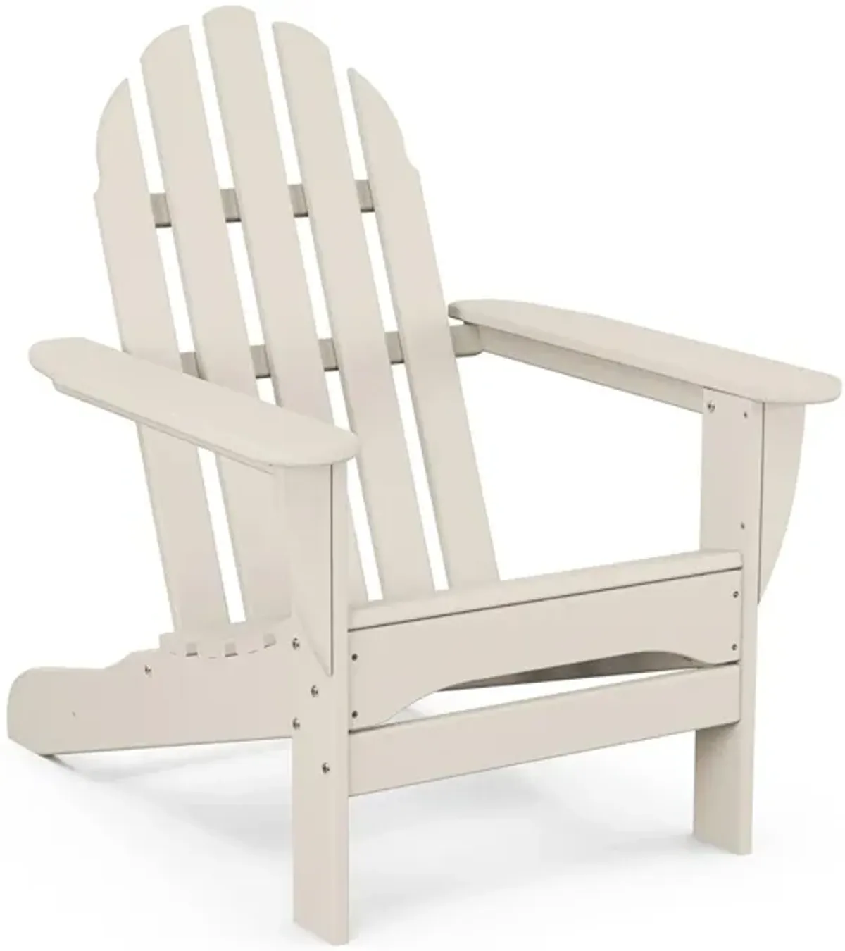 Classic Adirondack Chair in Sand by Polywood