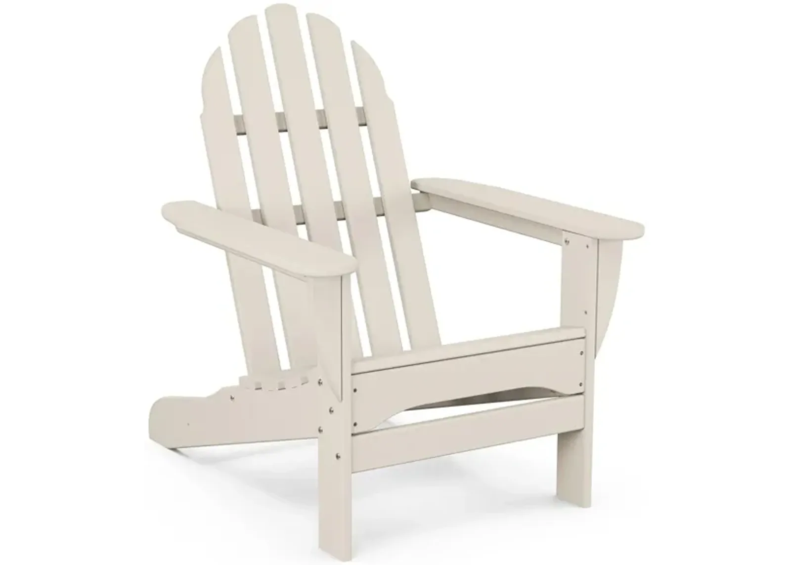 Classic Adirondack Chair in Sand by Polywood