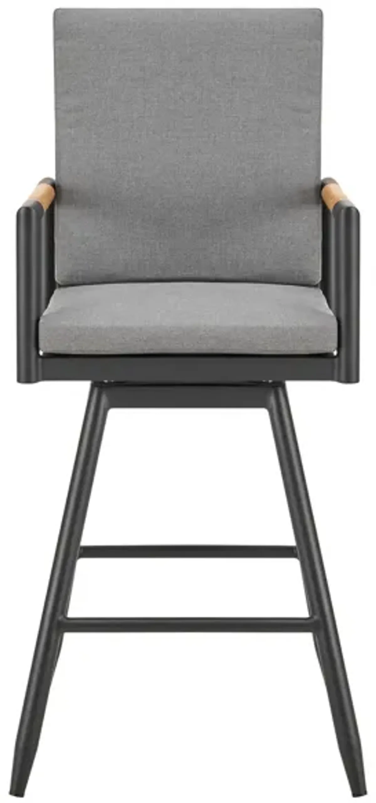 Crown 48" Outdoor Swivel Bar Stool