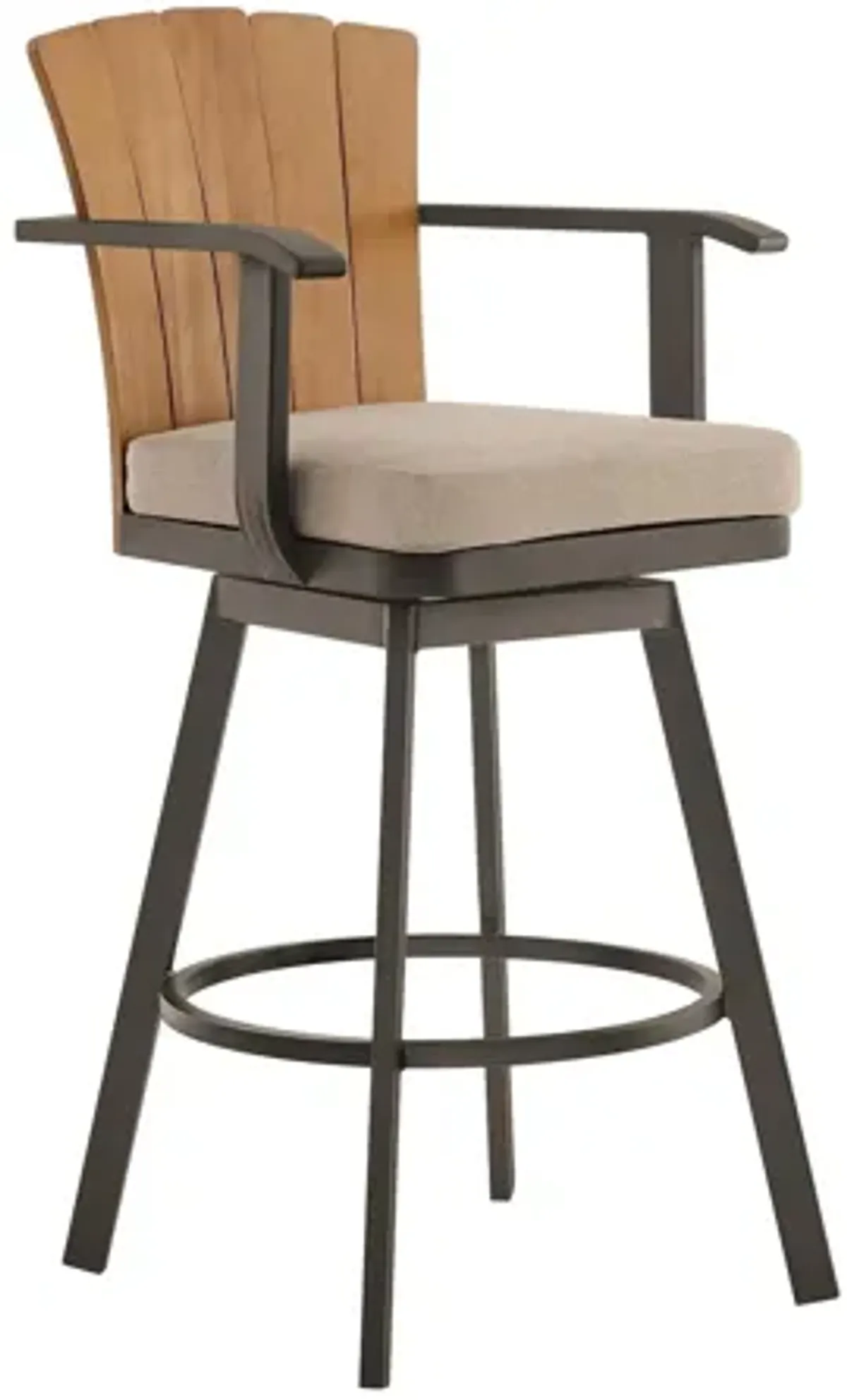 Hazel 40" Outdoor Swivel Counter Stool