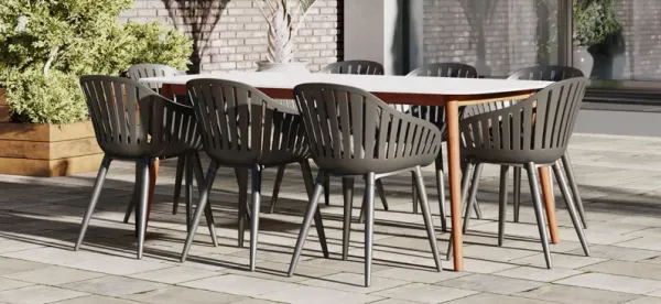 Amazonia 9-pc. Outdoor Rectangular Patio Dining Set