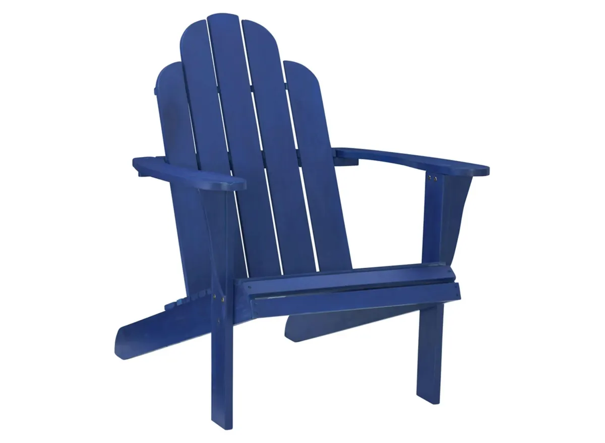 Adirondack Chair in Blue by Linon Home Decor