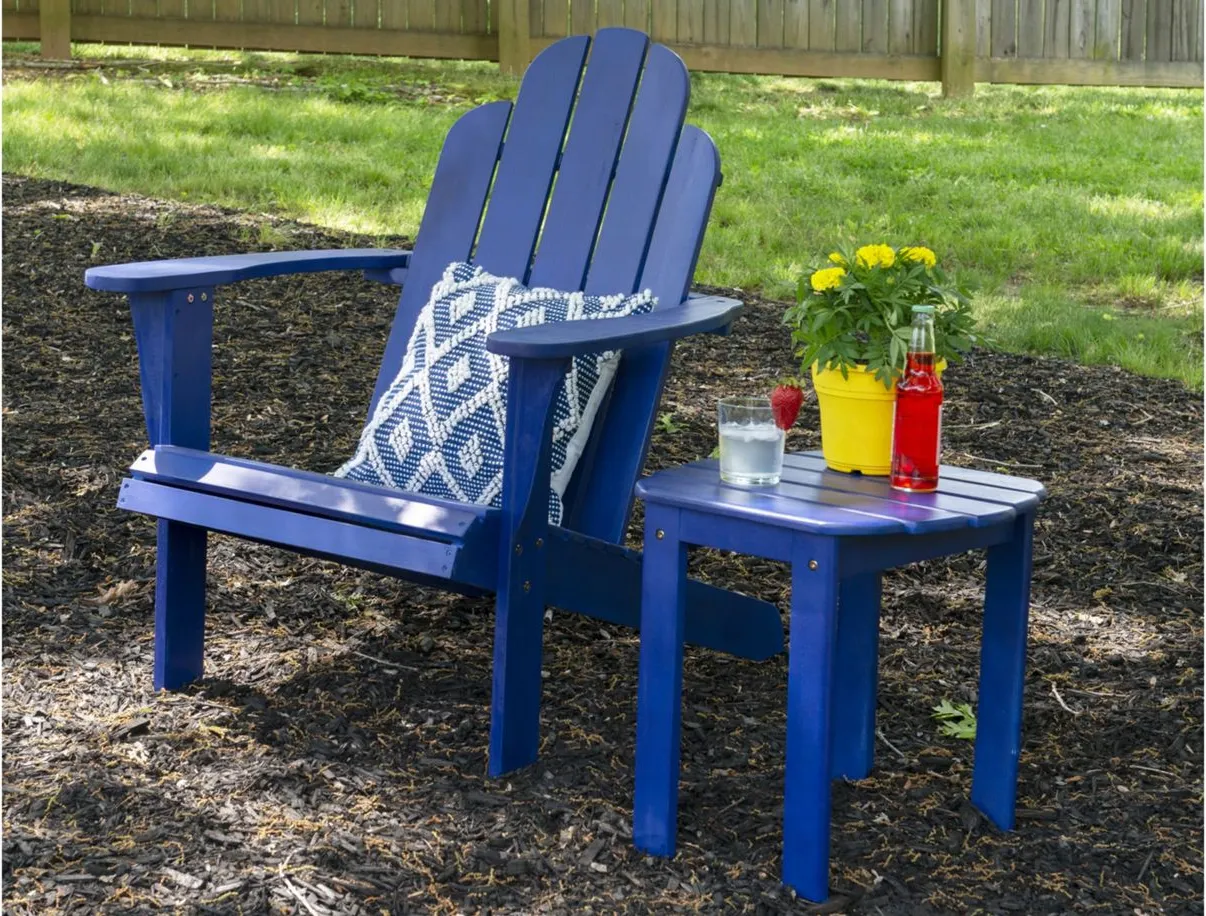 Adirondack Chair in Blue by Linon Home Decor