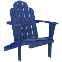 Adirondack Chair in Blue by Linon Home Decor