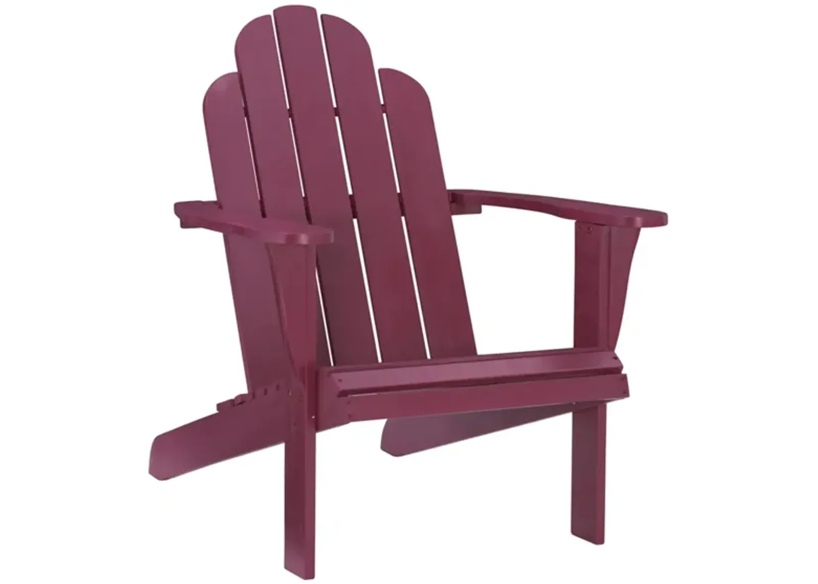 Adirondack Chair in Red by Linon Home Decor