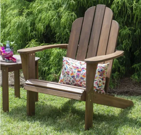 Adirondack Chair in Brown by Linon Home Decor