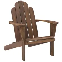 Adirondack Chair in Brown by Linon Home Decor