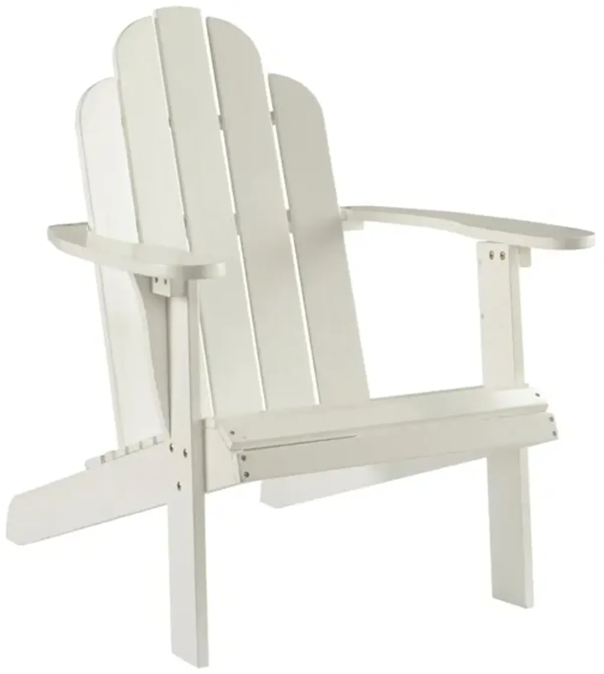 Adirondack Chair in White by Linon Home Decor