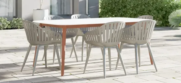 Amazonia 7-pc. Outdoor Rectangular Patio Dining Set