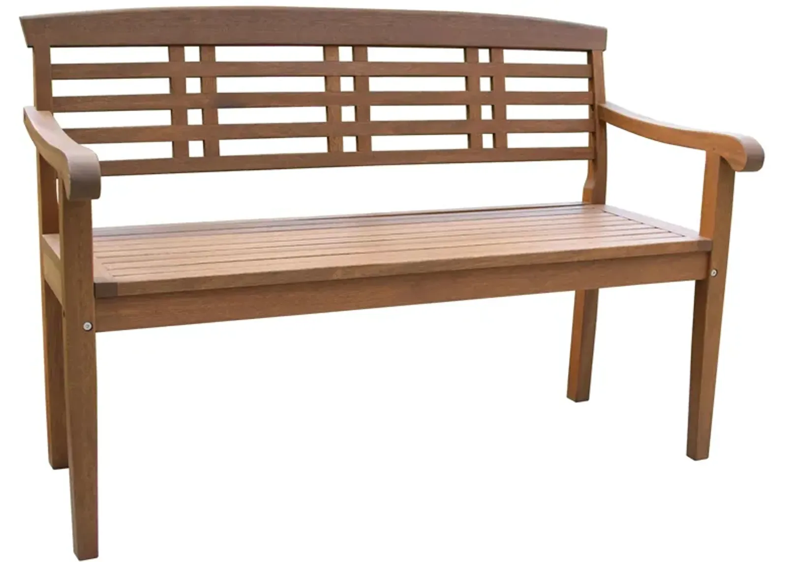 Bowden Outdoor Parkway Bench in Gray by Outdoor Interiors