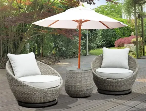 Adeline Wicker Patio 3-Pack