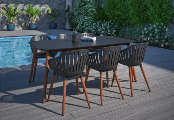 Amazonia 7-pc. Outdoor Rectangular Patio Dining Set