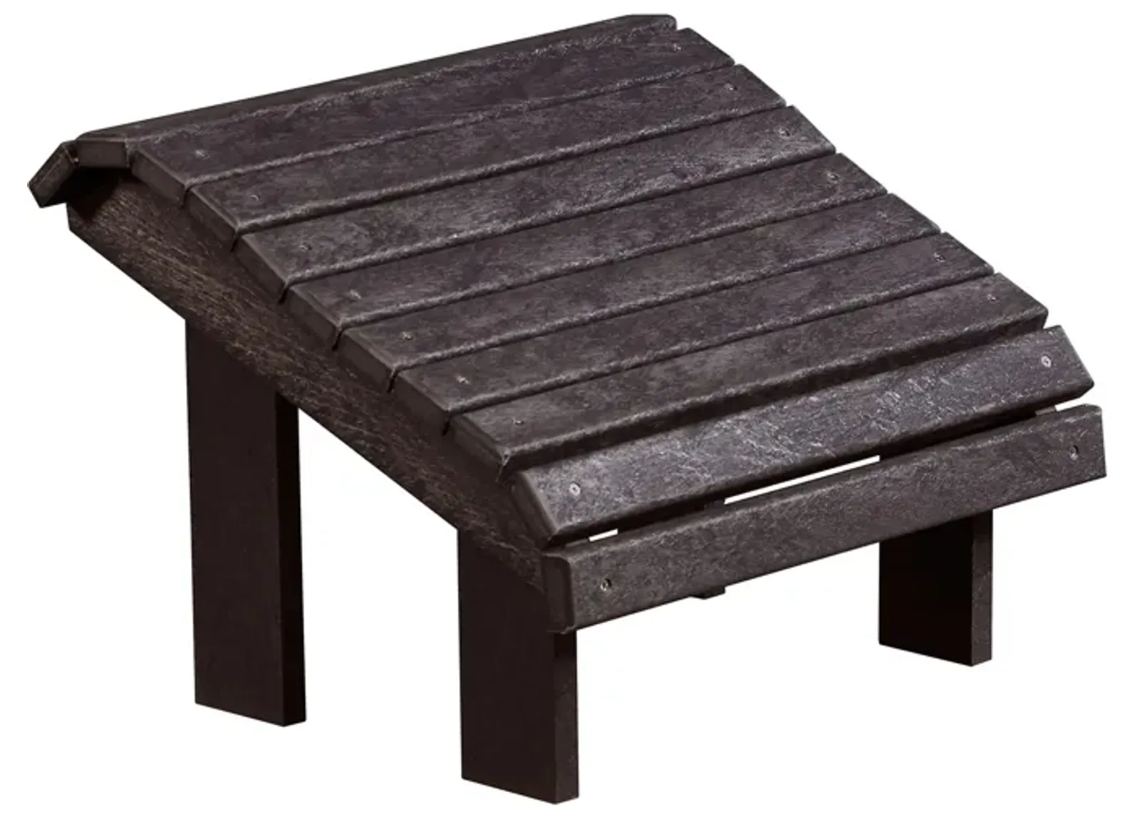 Capterra Casual Recycled Outdoor Premium Adirondack Footstool in Terra by C.R. Plastic Products