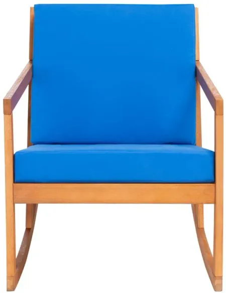 Kipnuk Rocking Chair in Sky Blue by Safavieh