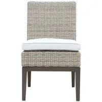 Marina Patio Single Side Chair in Gray by Steve Silver Co.