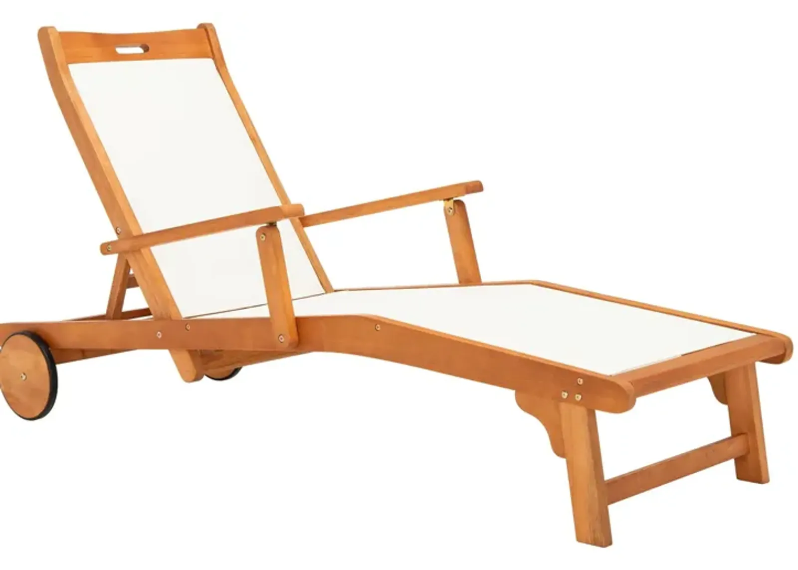 Burke Sun Lounger in Aqua by Safavieh