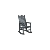 Generation Recycled Outdoor Rocking Chair in Teak by C.R. Plastic Products