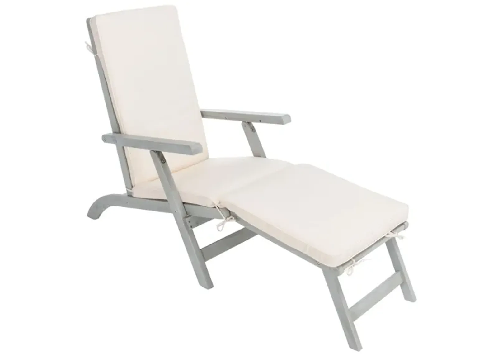 Piscataway Lounge Chair in Slate Gray by Safavieh