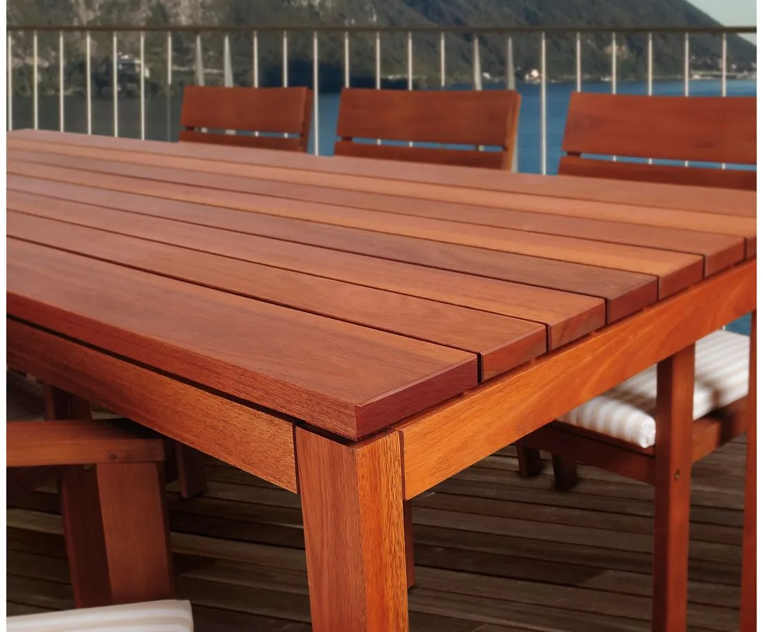 Amazonia 7pc. Outdoor Rectangular Patio Dining Set