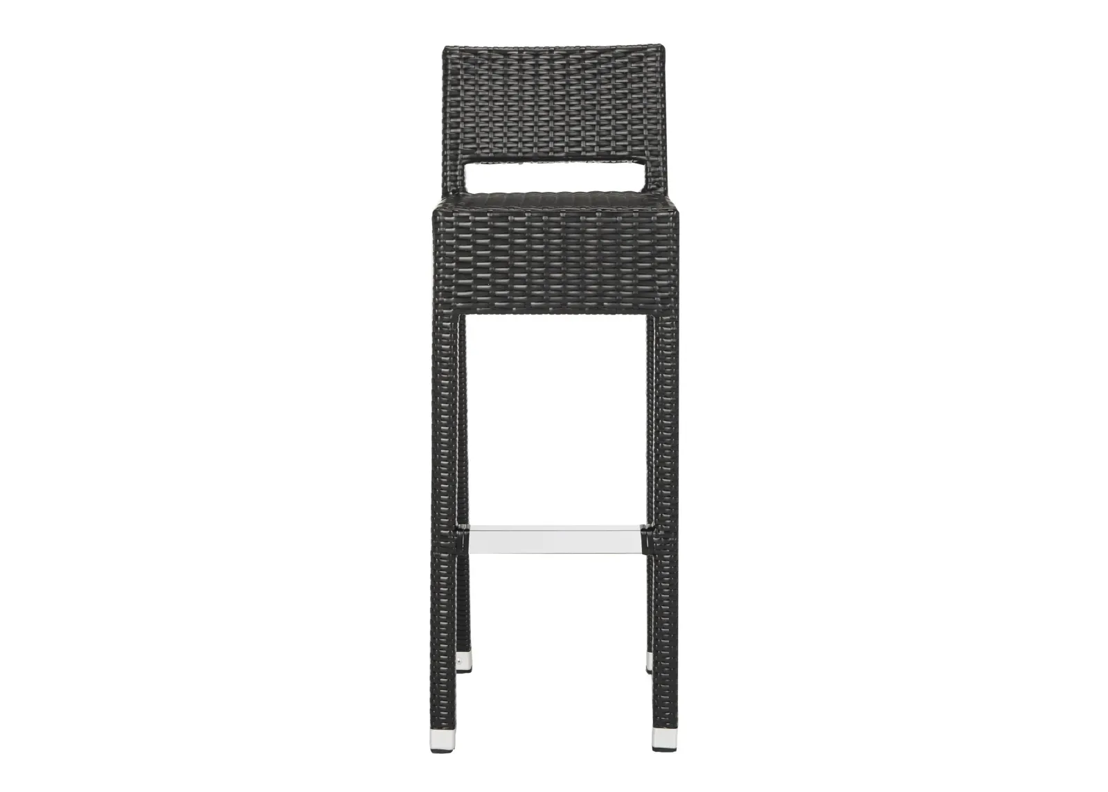 Renzo Outdoor Bar Stool in Faye Ash by Safavieh