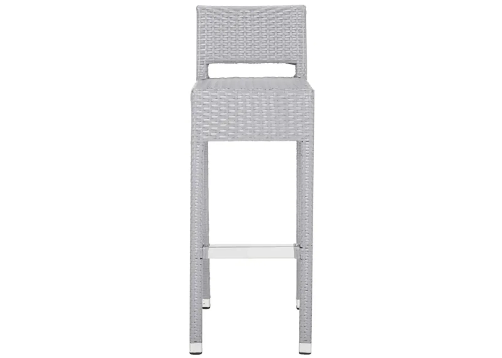 Renzo Indoor Outdoor Bar Stool in Faye Sand by Safavieh