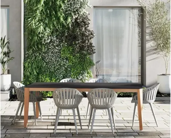 Amazonia Outdoor 9- pc. Eucalyptus Wood Dining Set