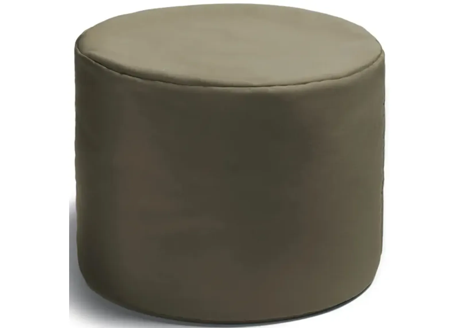 Jana Outdoor Ottoman in Beige by Foam Labs