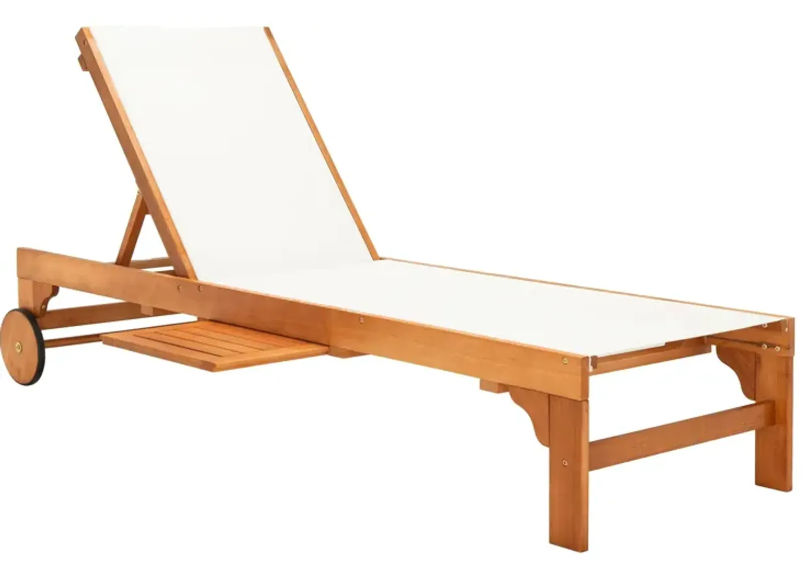 Rosen Sun Lounger in Atlantic Navy by Safavieh