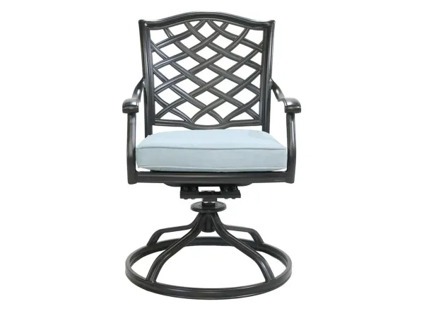 Halston Outdoor Dining Swivel Chair - Set of 2