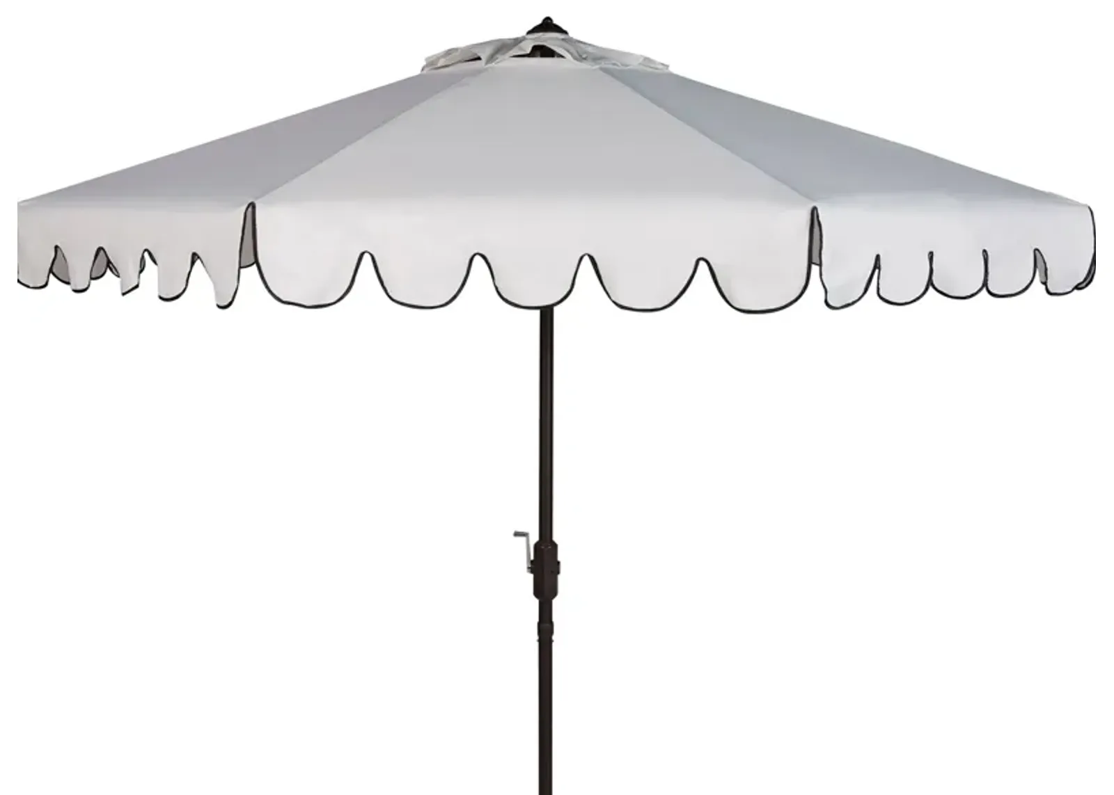 Venice Patio Umbrella in White by Safavieh