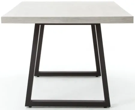 Blithe Outdoor Dining Table in Light Gray by Four Hands