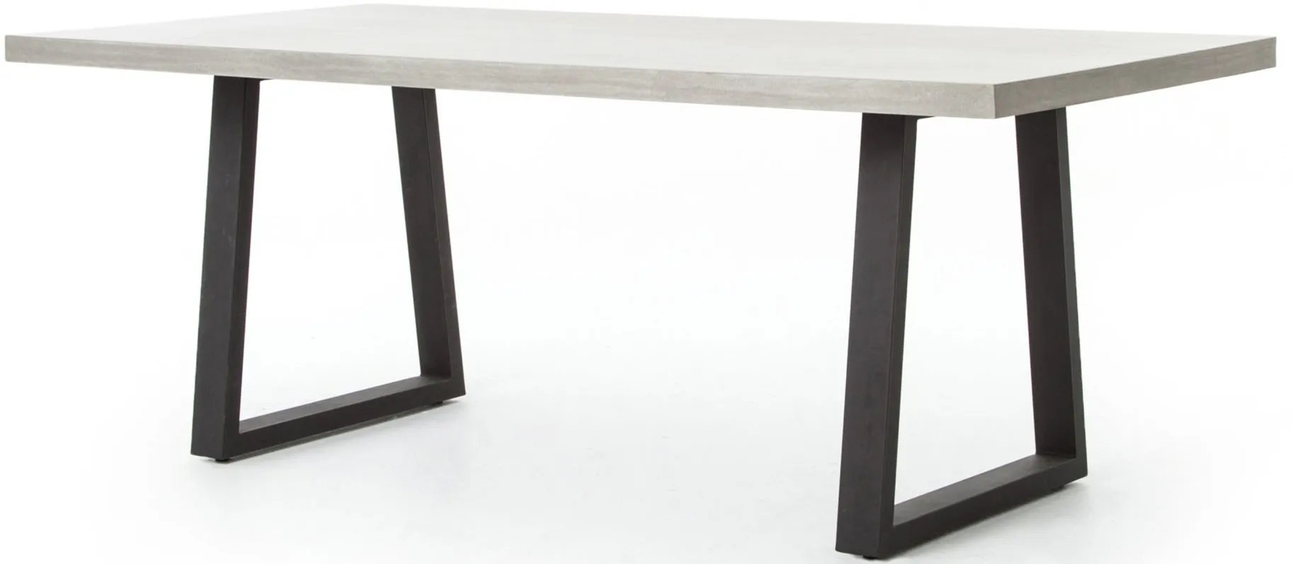 Blithe Outdoor Dining Table in Light Gray by Four Hands