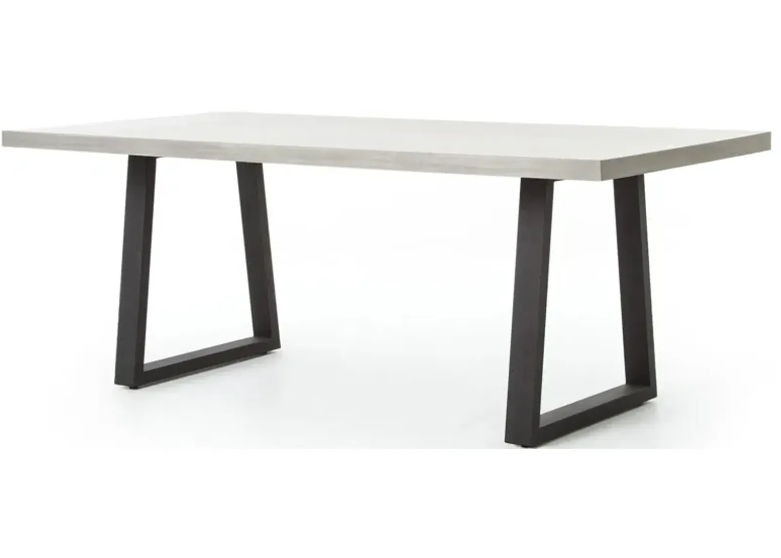 Blithe Outdoor Dining Table in Light Gray by Four Hands