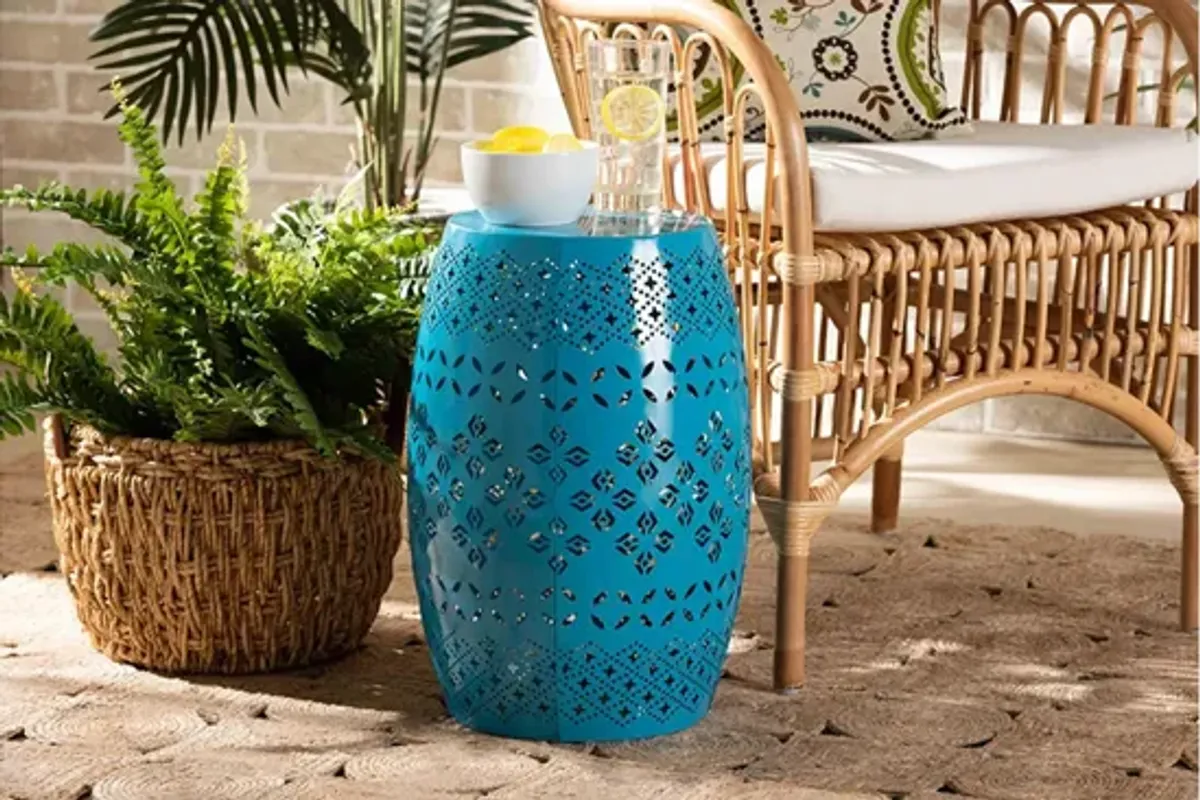 Lavinia Metal Outdoor Side Table