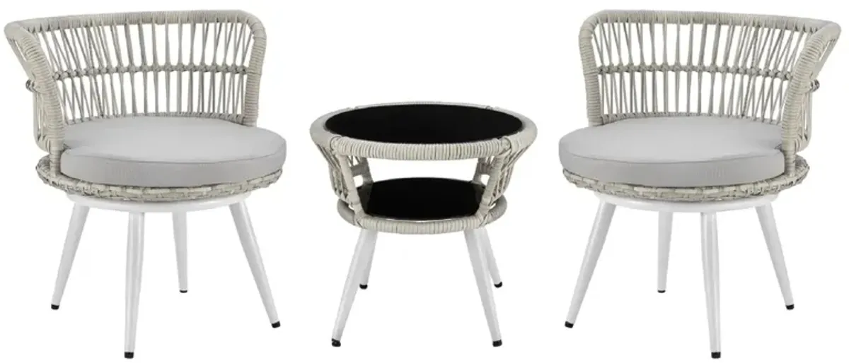 Monaco 3-pc Patio Set