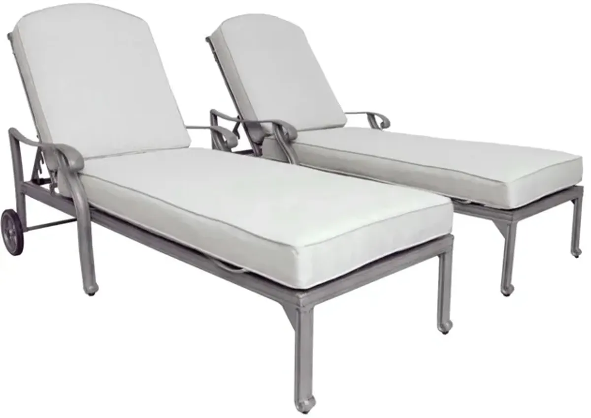 Indigo Bay Outdoor Chaise w/Cushion