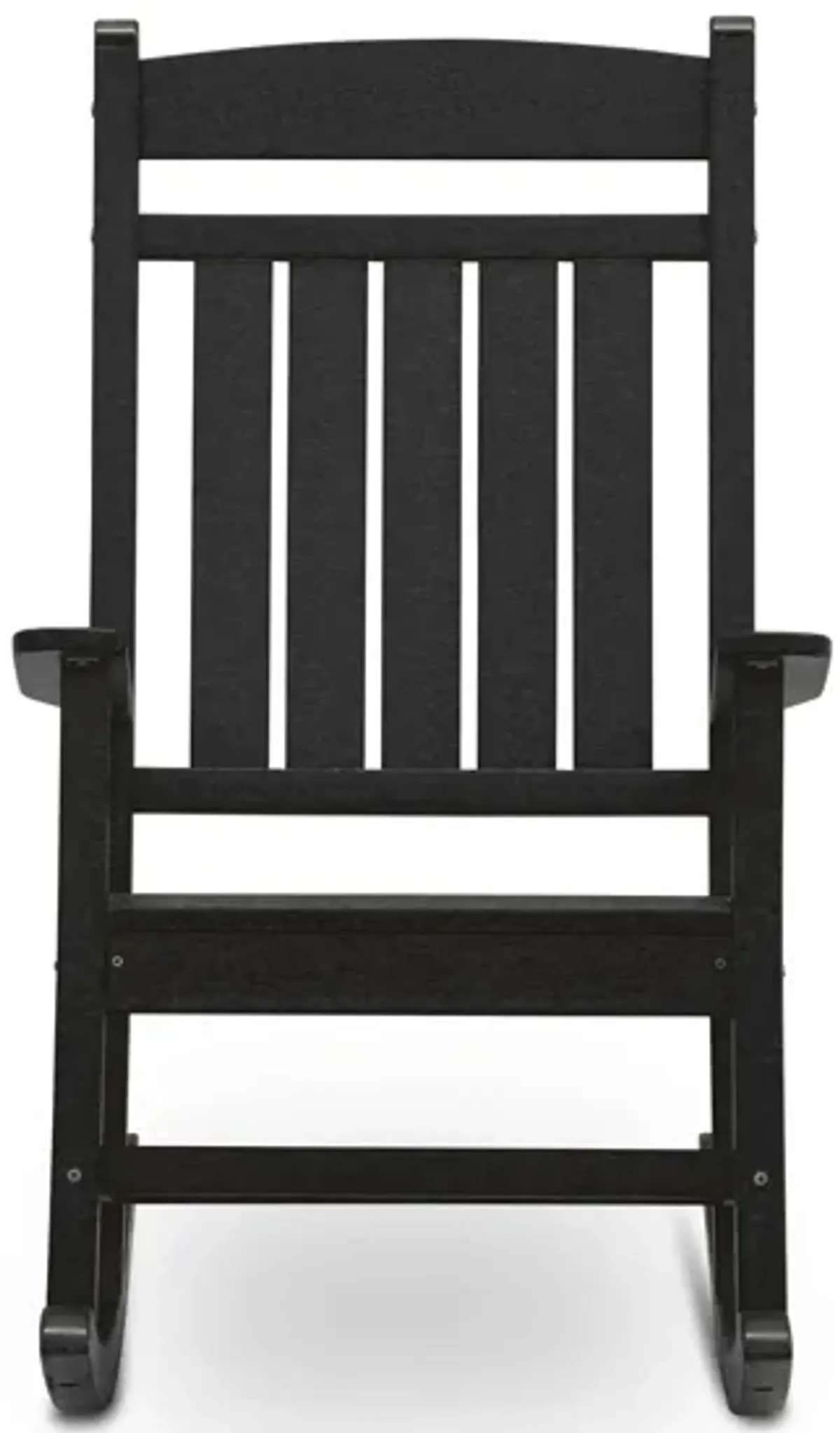 Icon Outdoor Classic Rocker in Natural / Black by DUROGREEN OUTDOOR