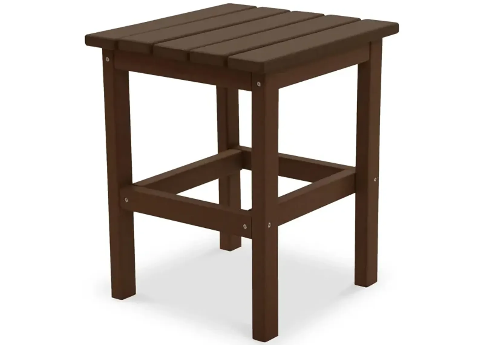 Icon Outdoor Square Side Table in Natural / Green by DUROGREEN OUTDOOR