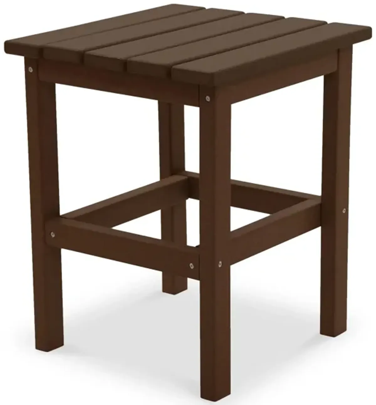 Icon Outdoor Square Side Table in Natural / Green by DUROGREEN OUTDOOR