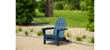 Icon Adirondack Chair in "Navy" by DUROGREEN OUTDOOR