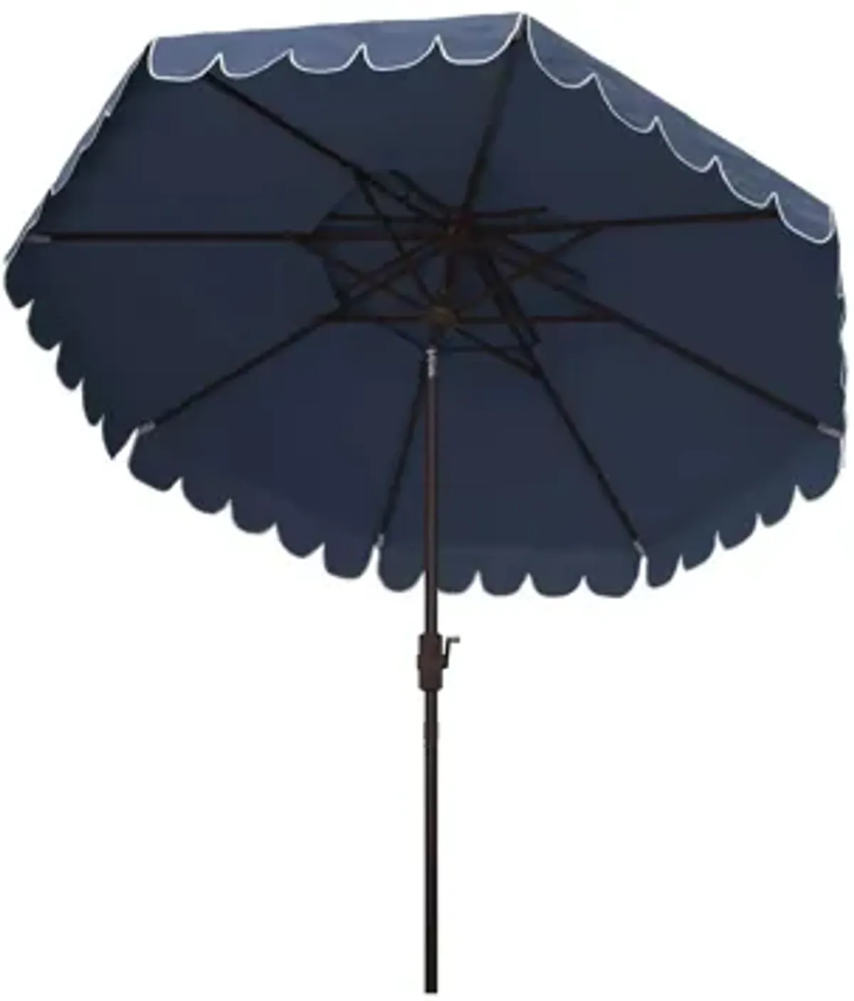 Doreen Outdoor 9 ft Rnd Double Top Crank Umbrella