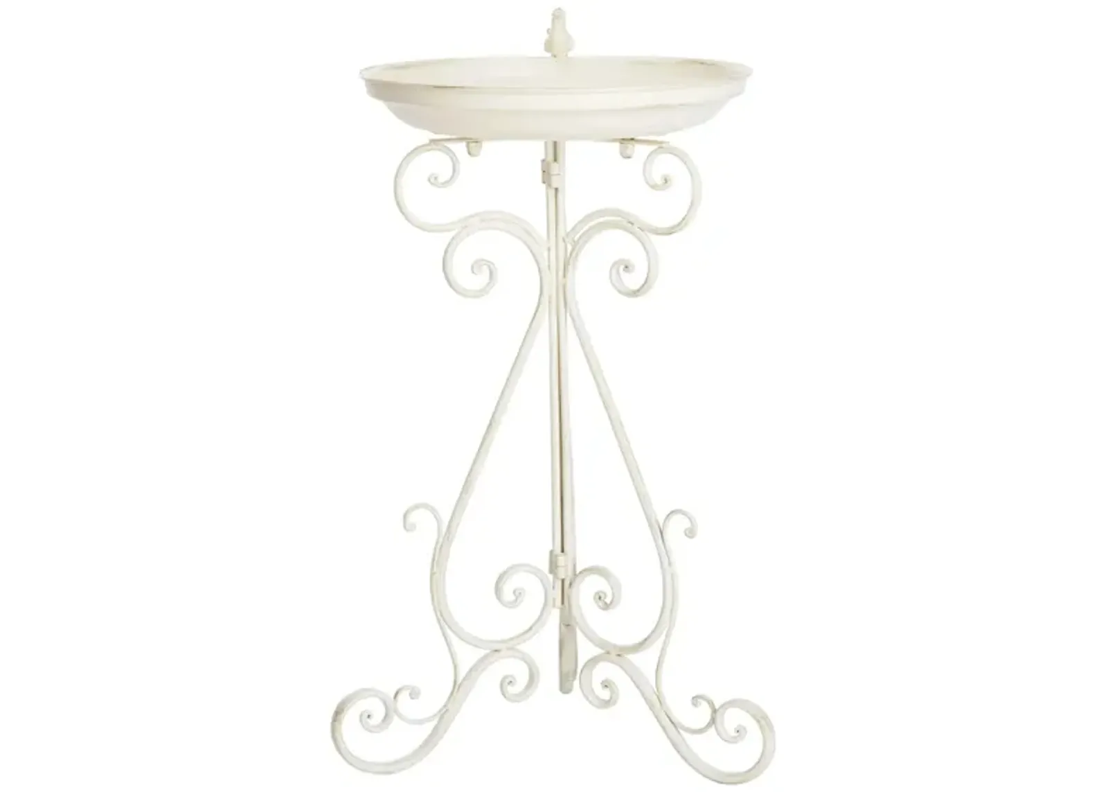 Halton Bird Bath in Pearl White by Safavieh