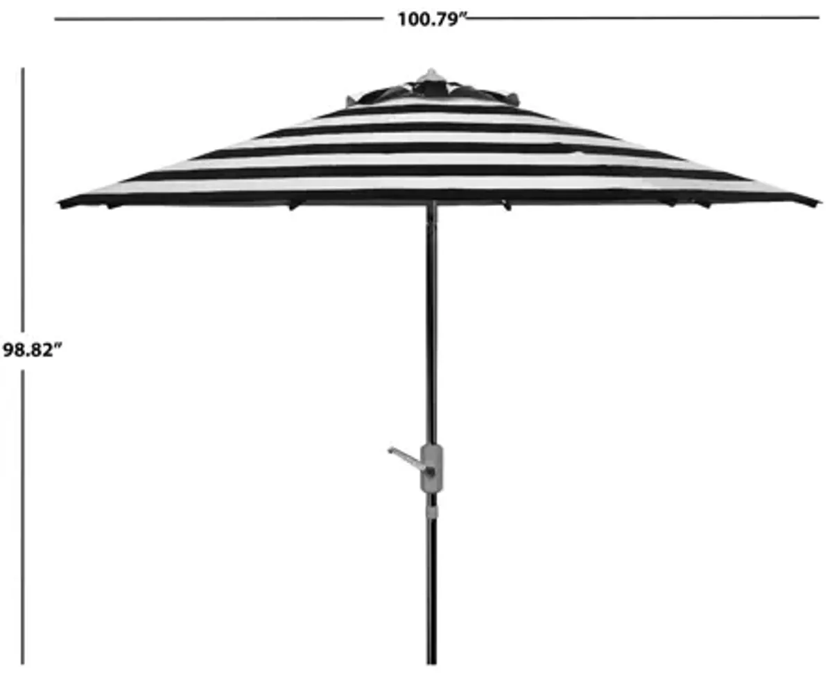 Marcie Outdoor UV Resistant Fashion Line 9 ft Auto Tilt Umbrella