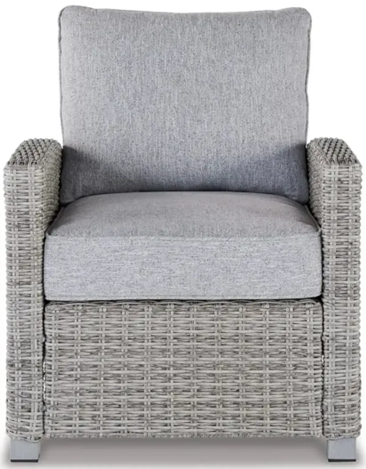 Naples Beach Outdoor Lounge Chair in Light Gray by Ashley Furniture