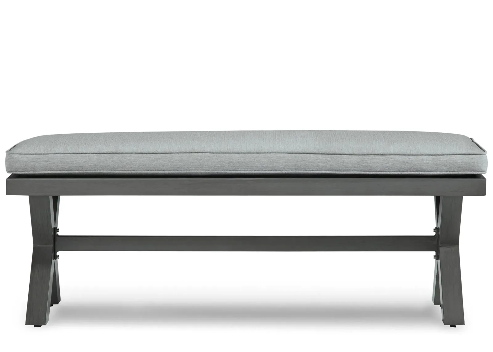 Elite Park Outdoor Bench in Gray by Ashley Furniture