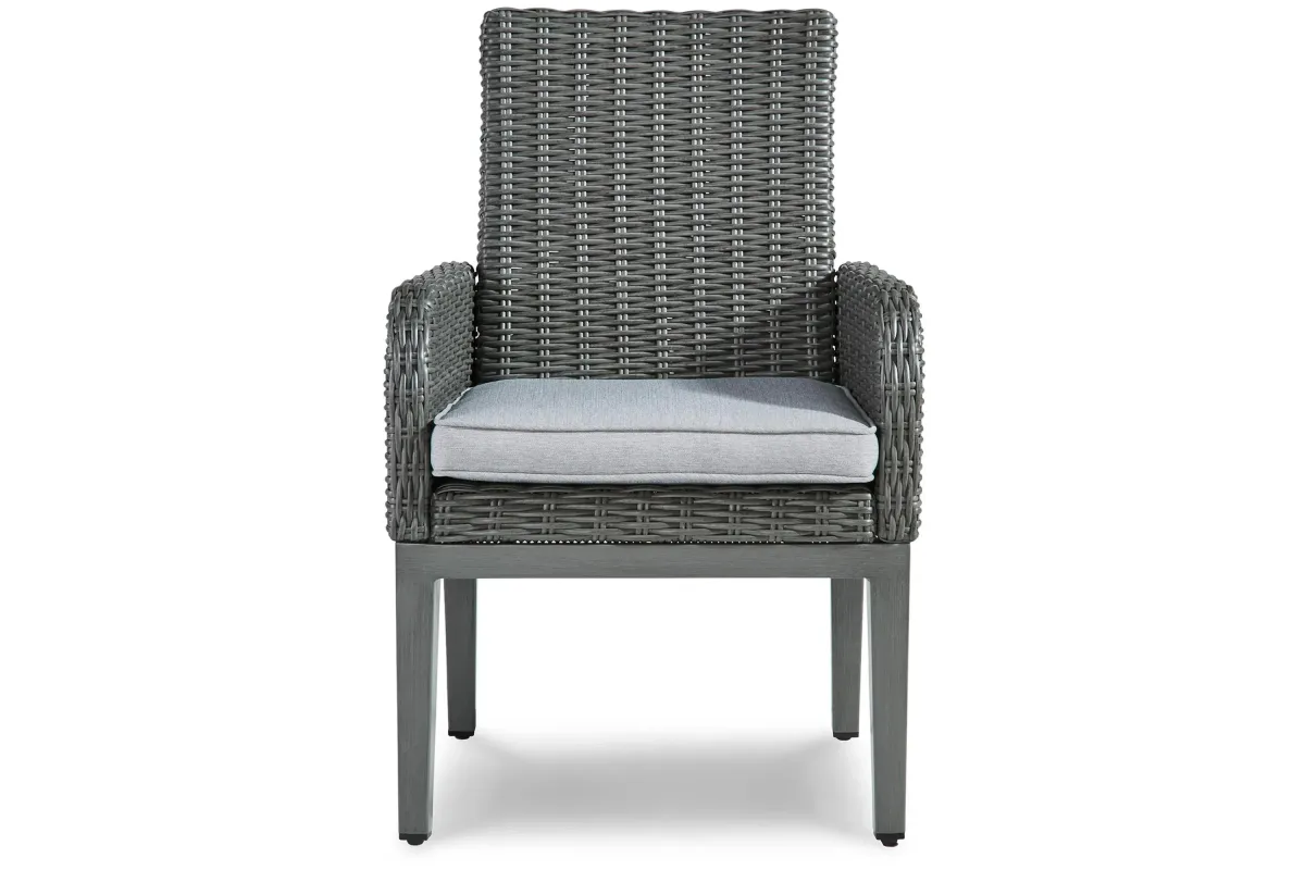 Elite Park Arm Chair (Set of 2) in Gray by Ashley Furniture