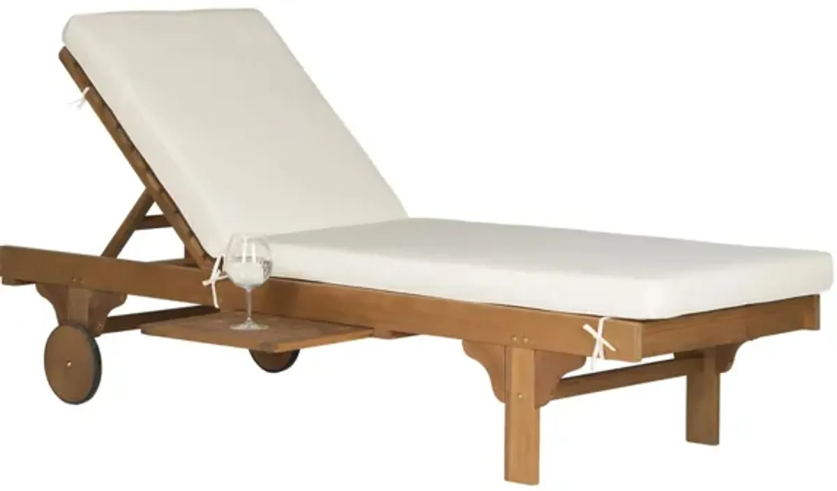 Newport Outdoor Lounge Chair w/ Side Table