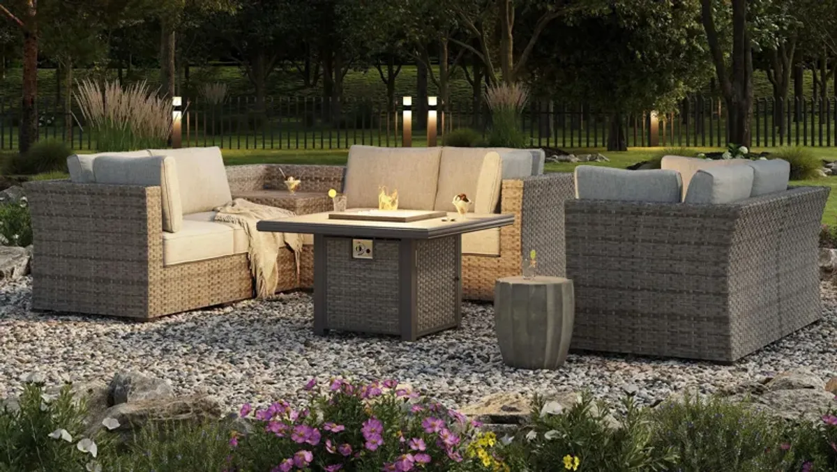 Palm Isle Outdoor Firepit