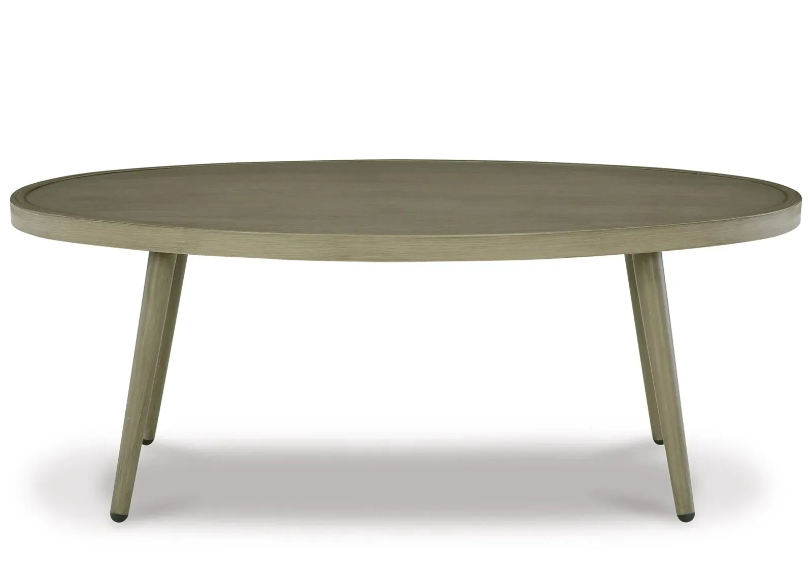 Swiss Valley Outdoor Coffee Table in Beige by Ashley Furniture