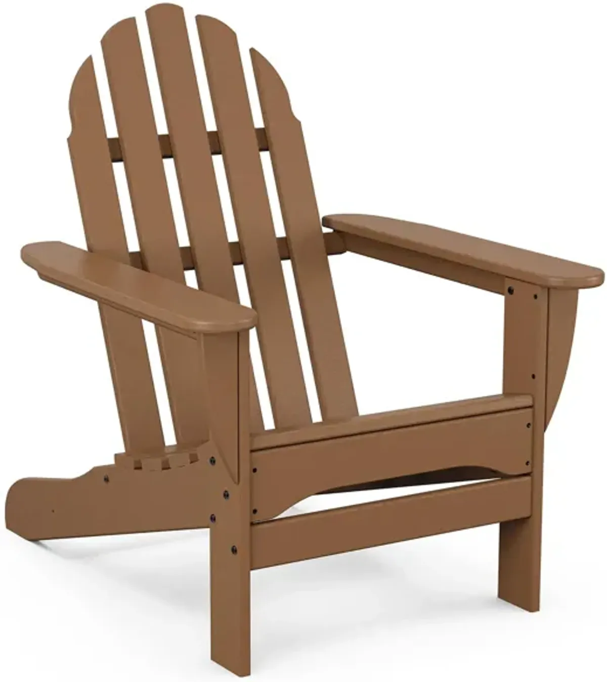 Classic Adirondack Chair in Teak by Polywood